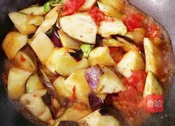 蒜香烧茄子的做法图解8
