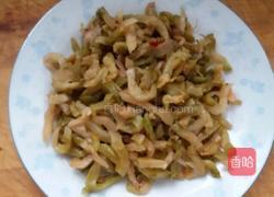 肉丝榨菜的做法图解2