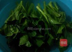 葱香菜心的做法图解1