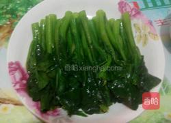 葱香菜心的做法图解6