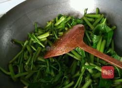 炒空心菜的做法图解2