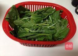 虾米小油菜的做法图解1