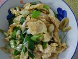 大葱炒鸡蛋