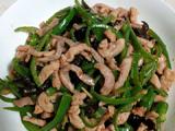 青椒炒肉丝