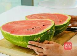 巨无霸西瓜果冻的做法图解1