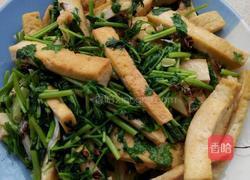 香菜豆腐的做法图解4