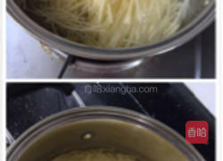 凉拌香辣土豆丝的做法图解5