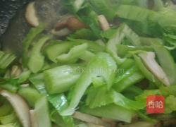 香菇包介炒火腿的做法图解6