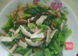 香菇包介炒火腿的做法图解8