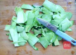 瘦肉丝炒西瓜翠衣的做法图解1