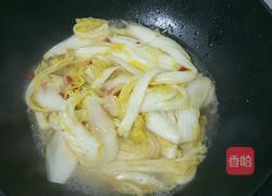 醋溜白菜的做法图解5