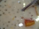 木瓜连子椰汁西米露