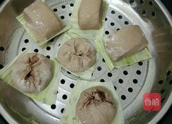 红豆沙馒头的做法图解4