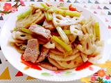 藕片炒肉