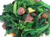 腊味炒芥蓝