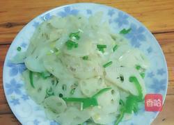 素炒莲藕的做法图解3