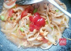 杂烩炒鸡丝的做法图解7
