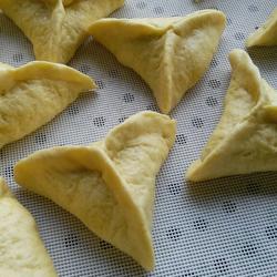 黑芝麻白糖三角包的做法[图]