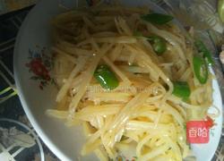 青椒炒土豆丝的做法图解6