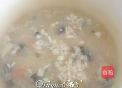皮蛋瘦肉粥的做法图解8
