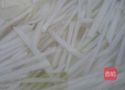 豆芽土豆面的做法图解2