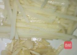 豆芽土豆面的做法图解5