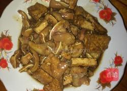 豆腐闷猪耳的做法图解4