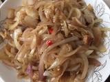 五花肉炒洋葱