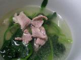 青菜瘦肉汤