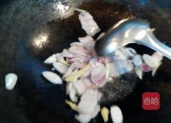 五花肉油豆皮炒韭菜苔的做法图解5
