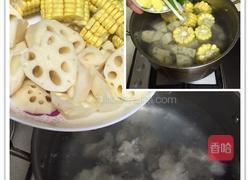 莲藕排骨汤的做法图解5