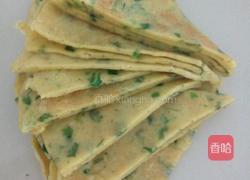 香菜鸡蛋饼的做法图解5