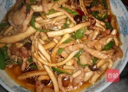 茶树菇炒肉丝的做法图解7