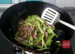 肉丝芹菜的做法图解4