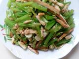 香干里脊炒芹菜