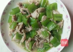 农家小炒肉（青辣椒炒肉）的做法图解4