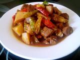 红烧肉炖土豆
