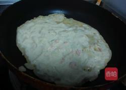翠衣鸡蛋煎饼的做法图解8