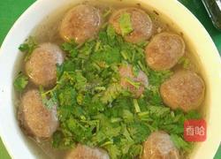 牛肉丸子汤的做法图解4