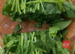 胡油菠菜炒蛋的做法图解2