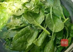 胡油菠菜炒蛋的做法图解4