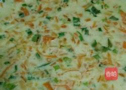 胡萝卜鸡蛋饼的做法图解4
