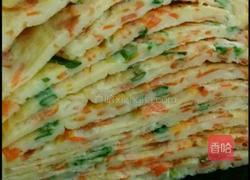 胡萝卜鸡蛋饼的做法图解5