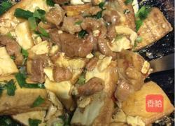 豆腐炒猪肉的做法图解7