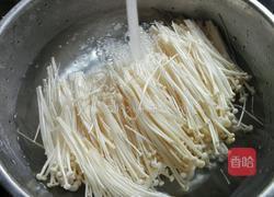 金针菇鸡蛋汤的做法图解3
