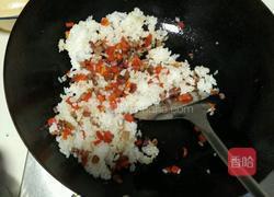 腊肉炒饭的做法图解5