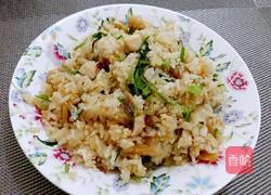 咸鱼鸡粒炒饭的做法图解6