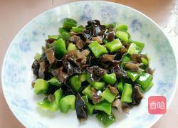 肉未甜椒黑木耳的做法图解8