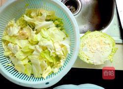 蕃茄炒卷心菜的做法图解1