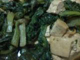 小白菜炖豆腐